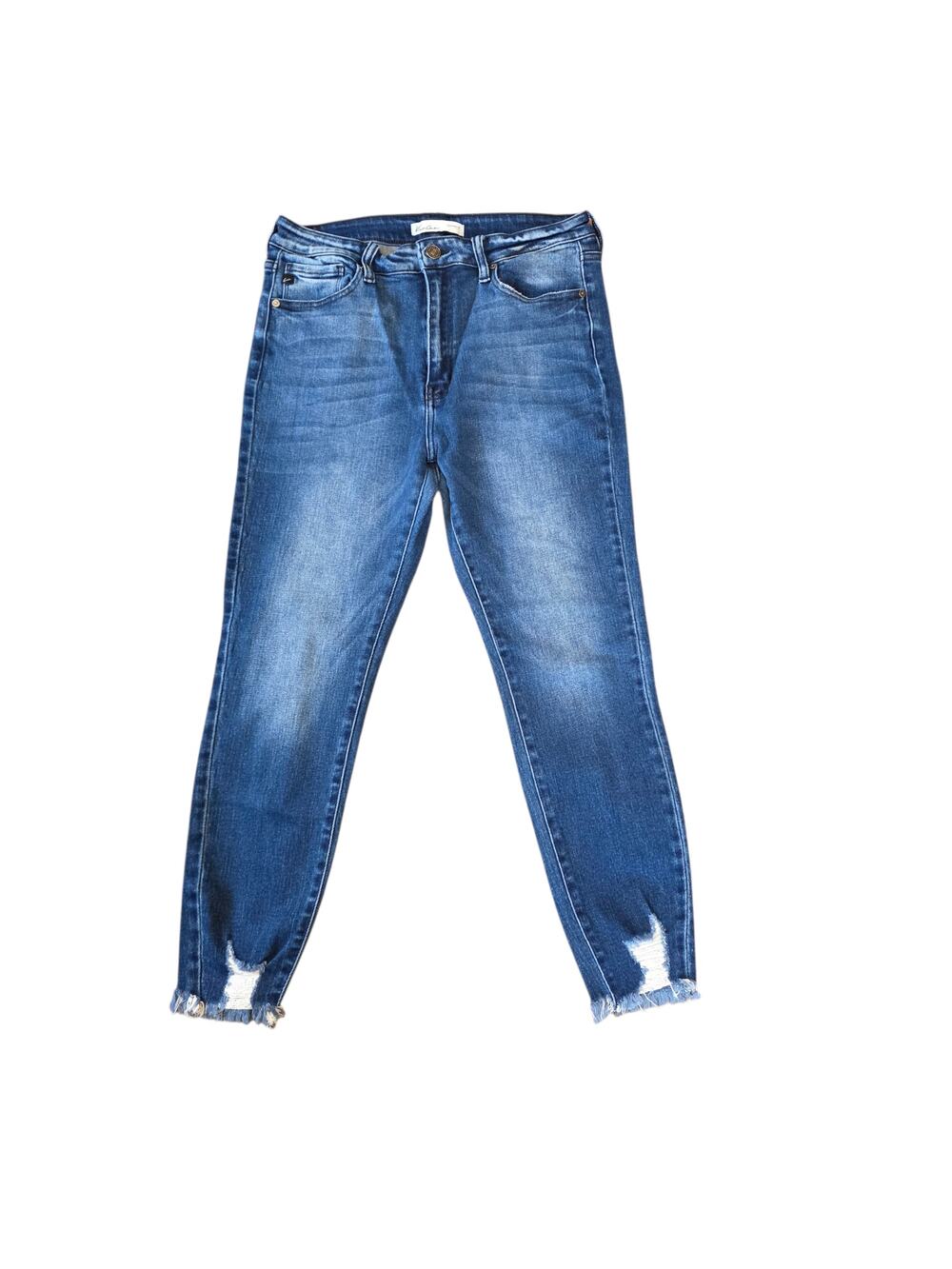 KanCan  Hi-Rise Ankle Skinny Distressed Jeans Women's SZ 30